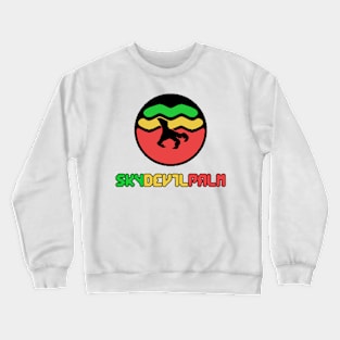 Skydevilpalm Emblem (Rasta) Crewneck Sweatshirt